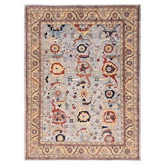 8
9"x12
Gray Antiqued Serapi All Over Design Design Hand Knotted Pure Wool Rug 8
9"x12
Gray Antiqued Serapi All Over Design Design Hand Knotted Pure Wool Rug