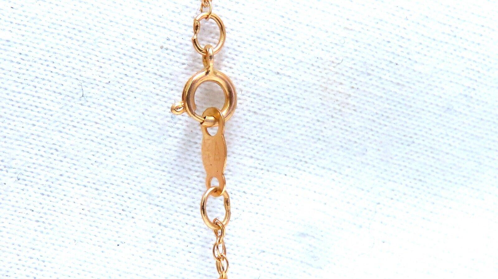 8 Karat natürlicher Schweizer Blautopas Diamanten Halskette 14 Karat Gold für Damen oder Herren