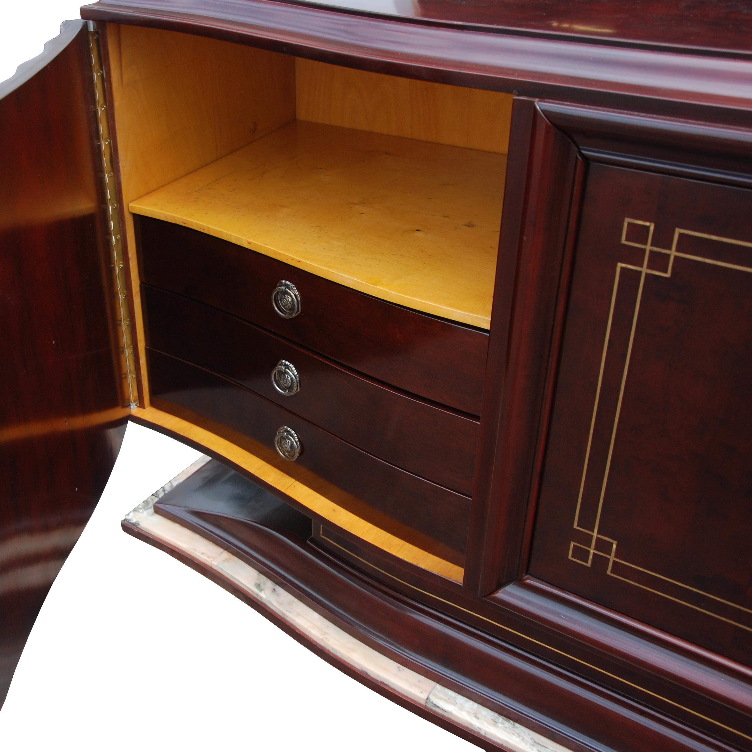 Metà XX secolo Credenza Deco francese degli anni '40 in vendita