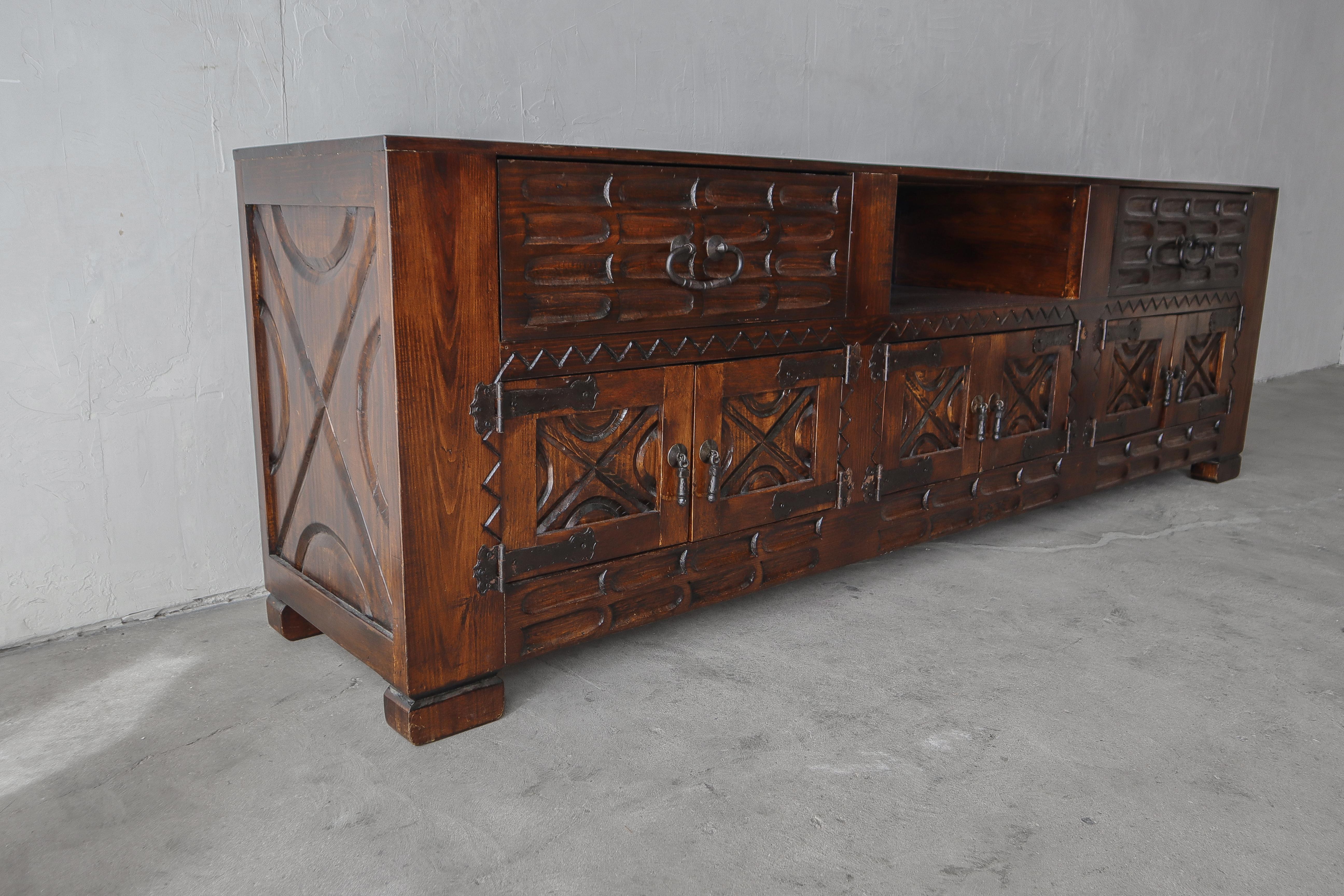 spanish style sideboard