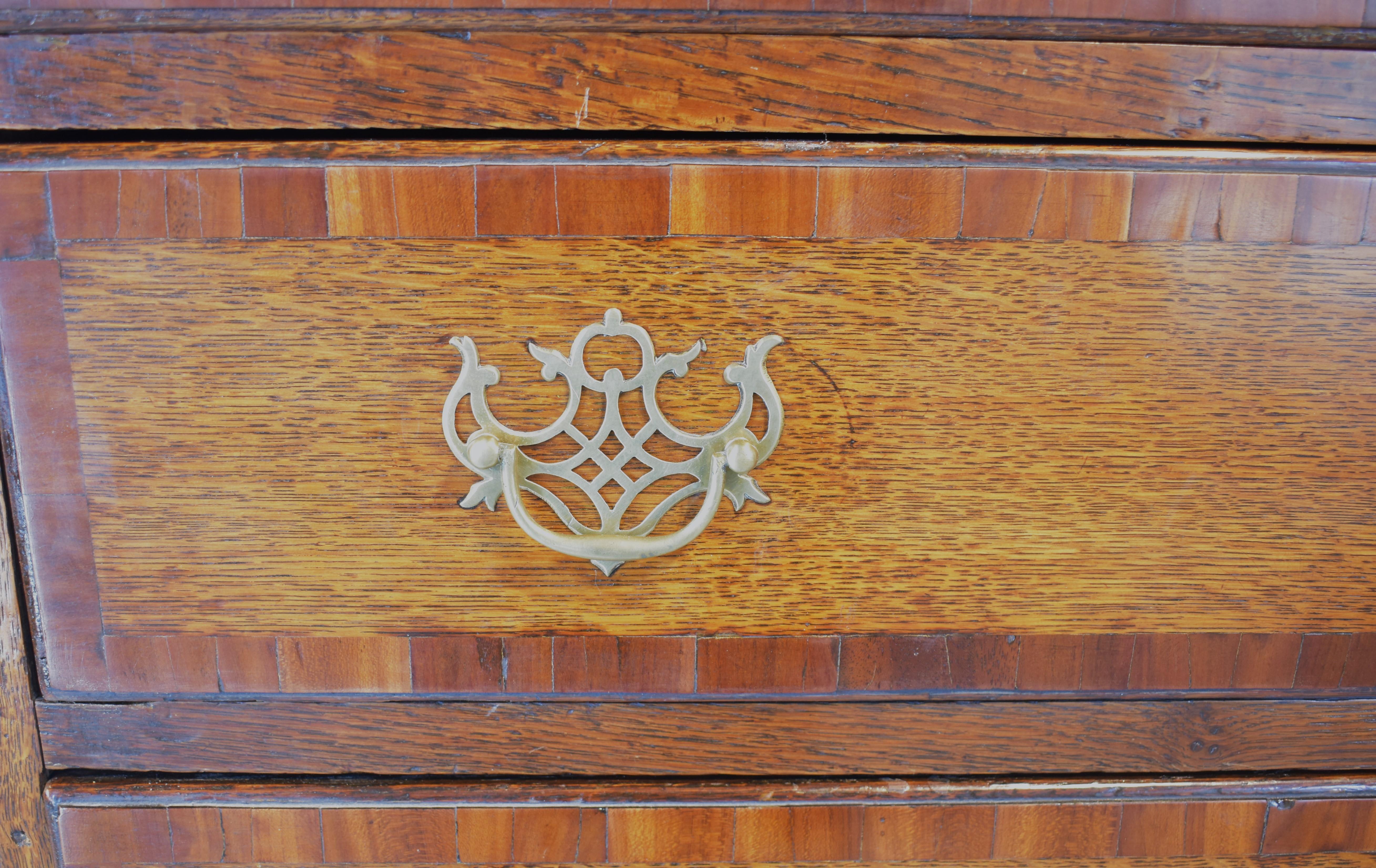 18th century chest on stand (tallboy) 12