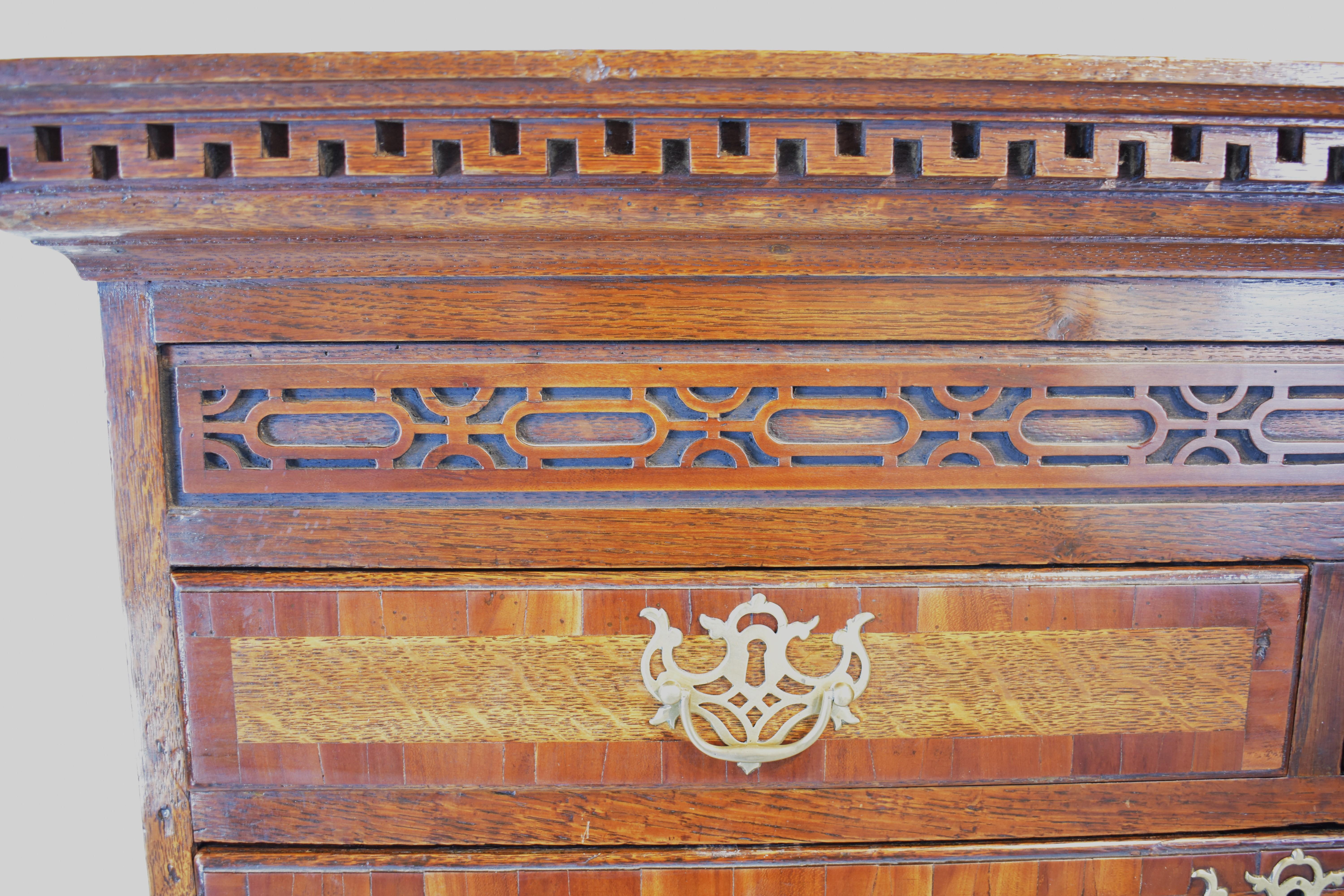 18th century chest on stand (tallboy) 1