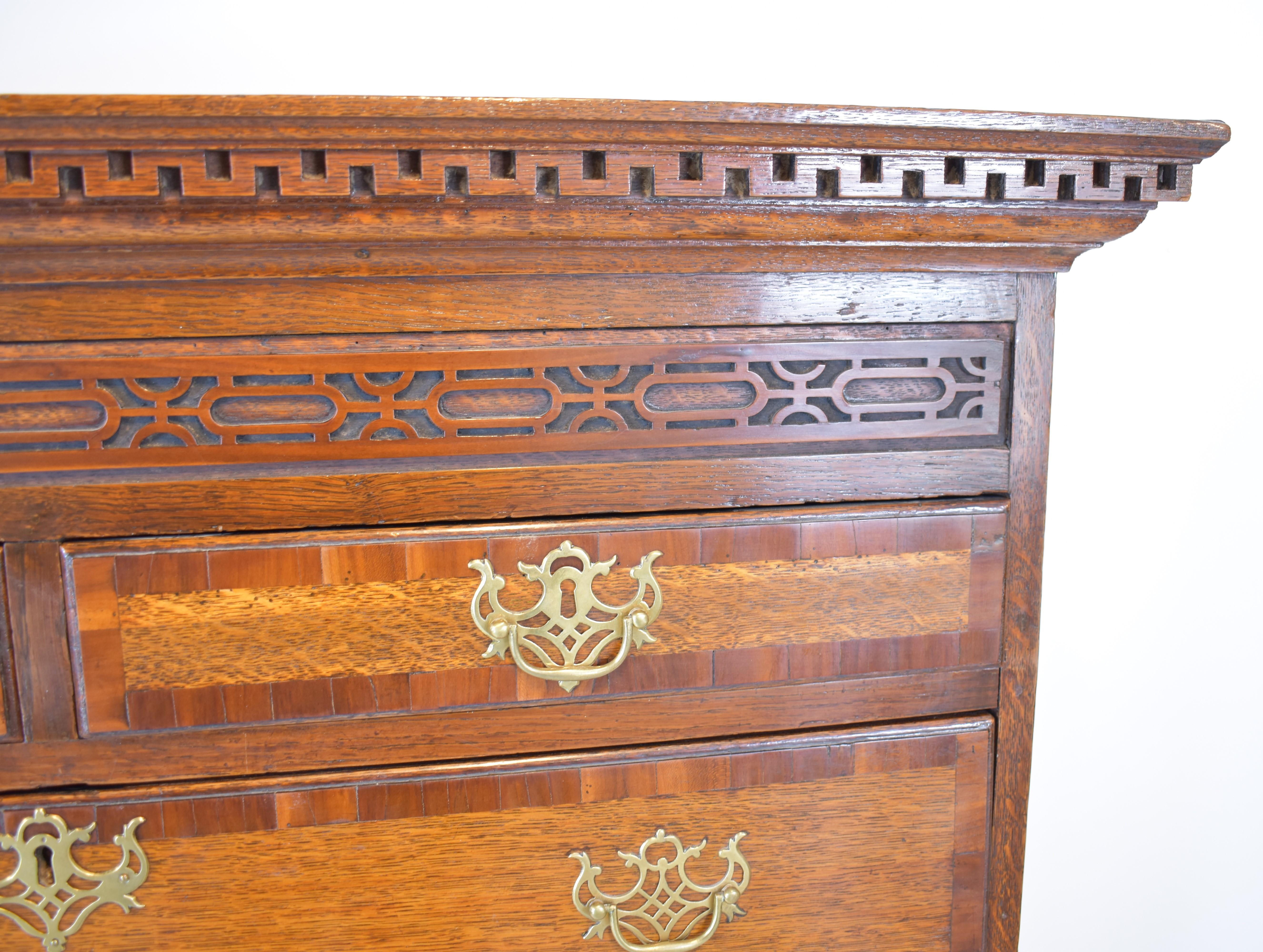 18th century chest on stand (tallboy) 2