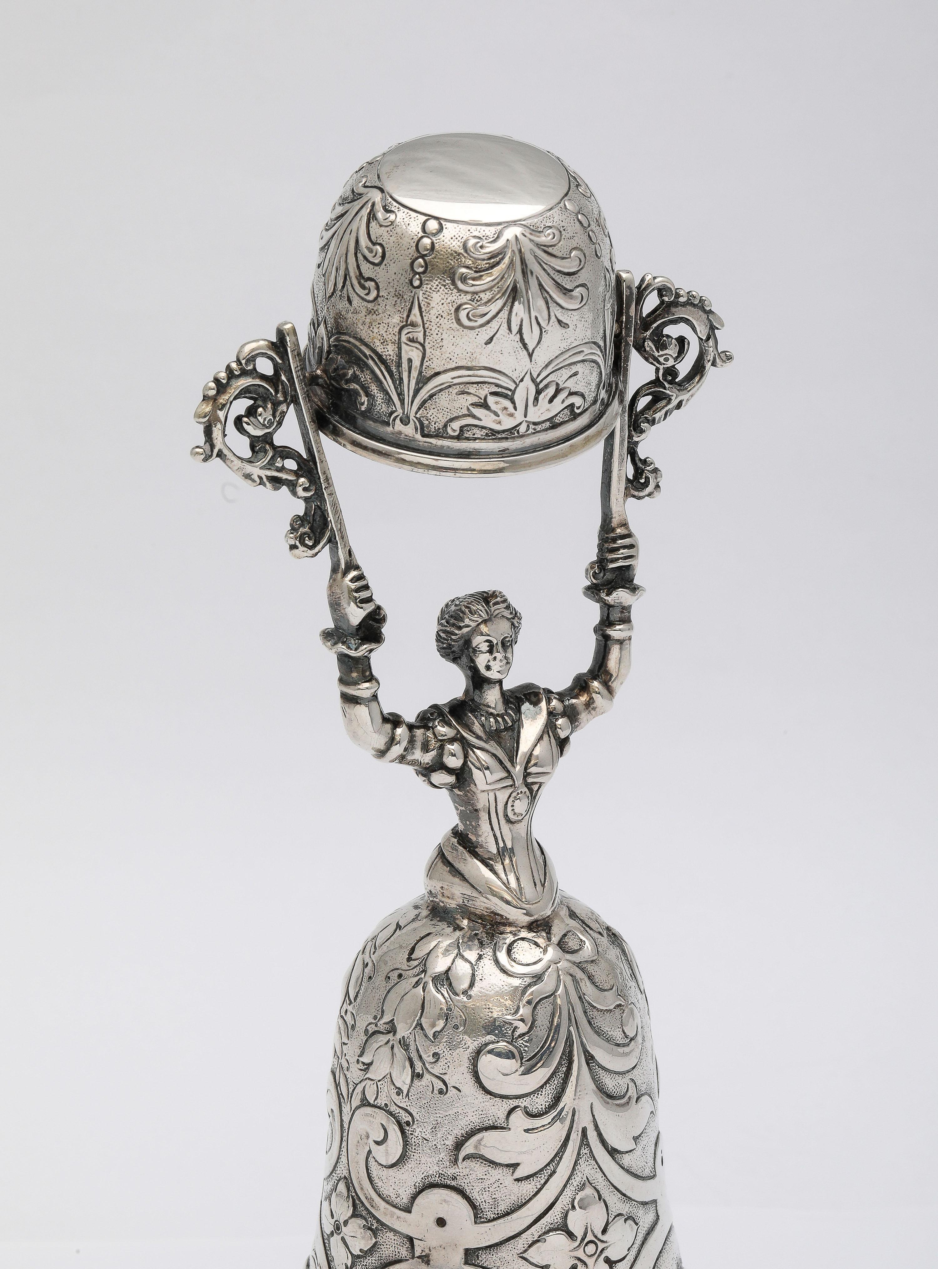 !8th Century Continental Silver (.800) Wager/Marriage Cup For Sale 1
