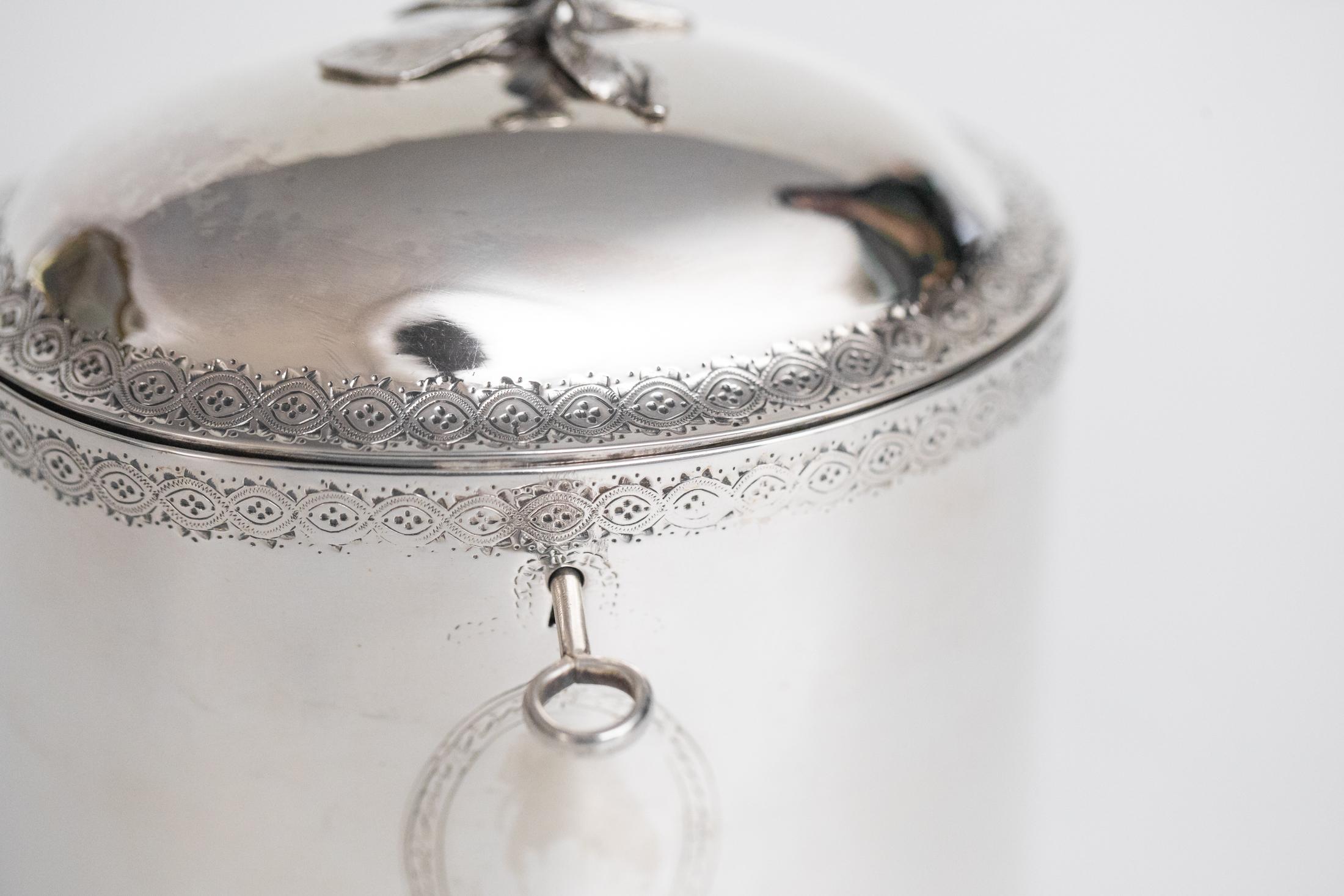 Cucharilla de té del siglo XVIII Jorge III Plata de ley Inglaterra Londres en Bueno estado para la venta en Epfach, DE