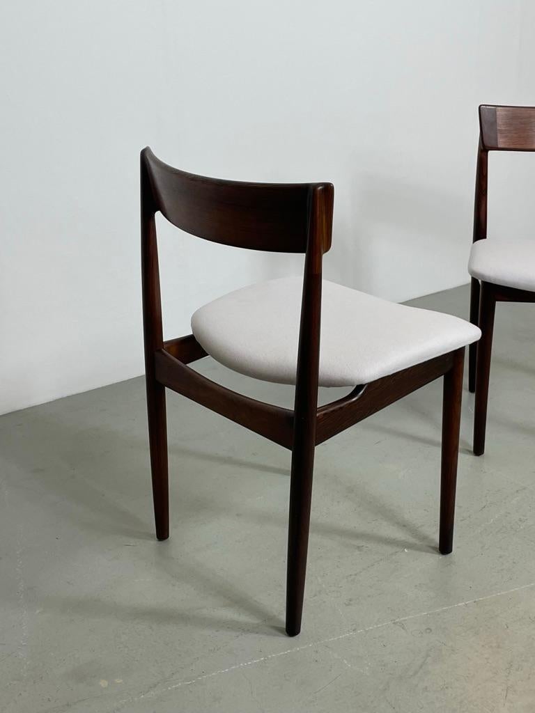 8x Danish Dining Chairs model 39 by Henry Rosengren 1960 For Sale 2