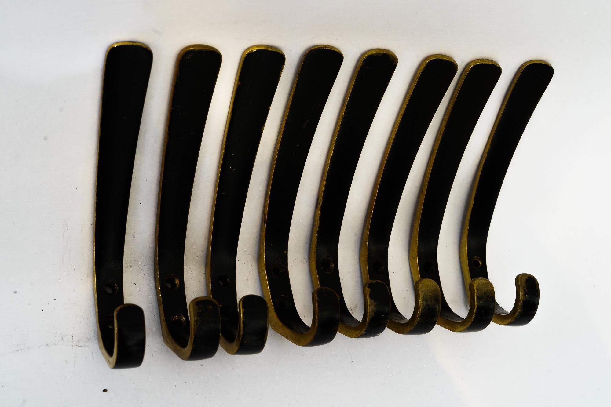 Mid-Century Modern 8x Hooks by Herta Baller, circa 1950s For Sale