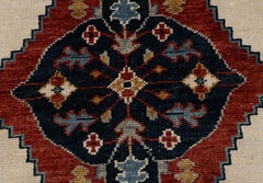 8x10 Bluish Gray Rust Hand Knotted Persian Turkish Wool Rug ( G-5475 )