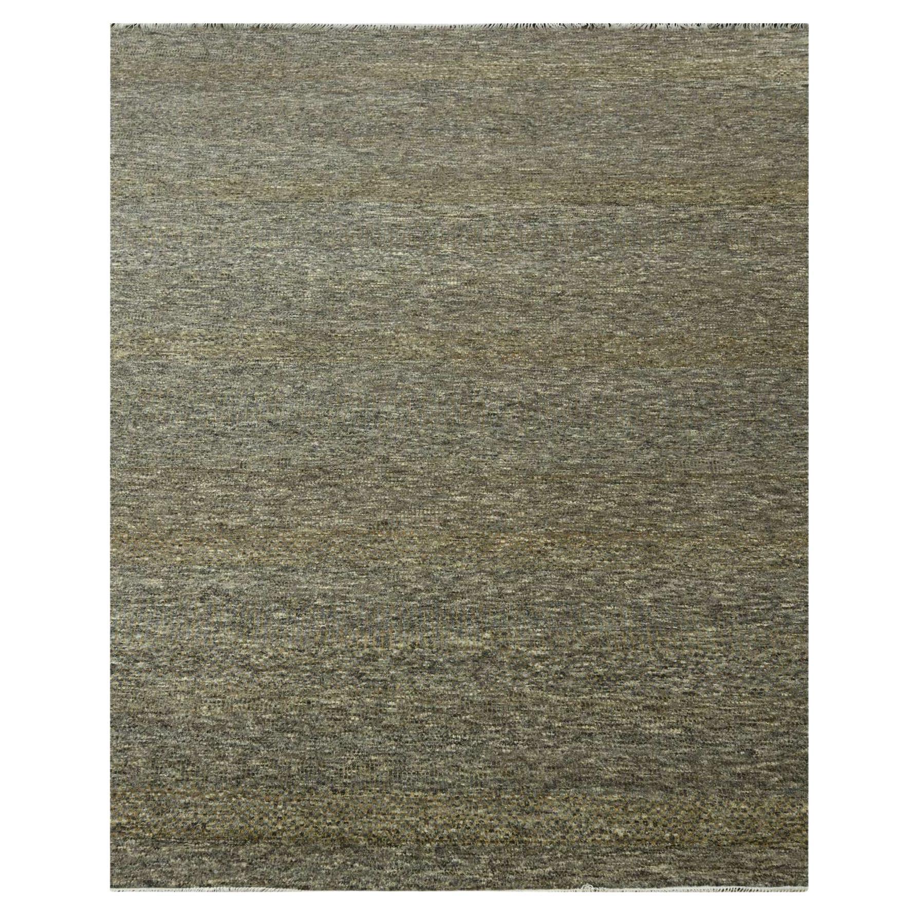 8
x10
Zeder Braun Modern Grass Design Handgeknüpft Wolle
Seide Orientteppich