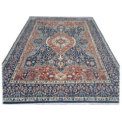 8x10 Ft Antique Heriz Inpired Hand-knotted New Rug. Alle Wolle. Heriz Style Teppich