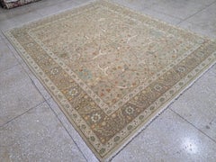 8x10 Ft Antique Heriz Inspired Handcrafted Rug. Antique Heriz Look. 100% Wool