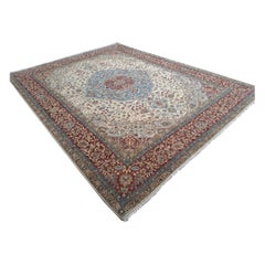 Tappeto artigianale 8x10 Ft di ispirazione Heriz antica. Look antico Heriz. 100% Lana