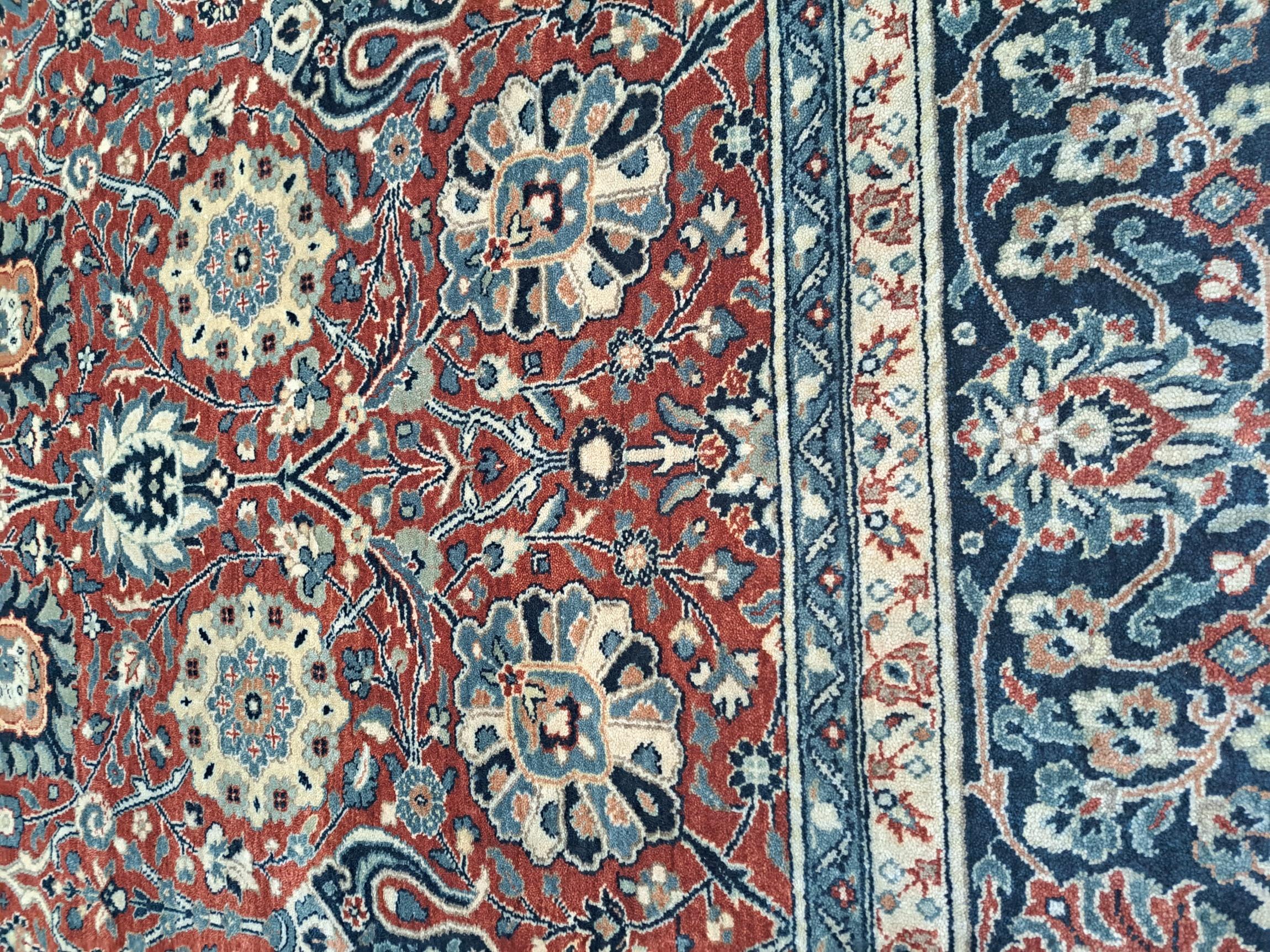 Alfombra Heriz Antigua 8x10 Pies. Nueva alfombra de lana hecha a mano. Decoración oriental artesanal Indio en venta