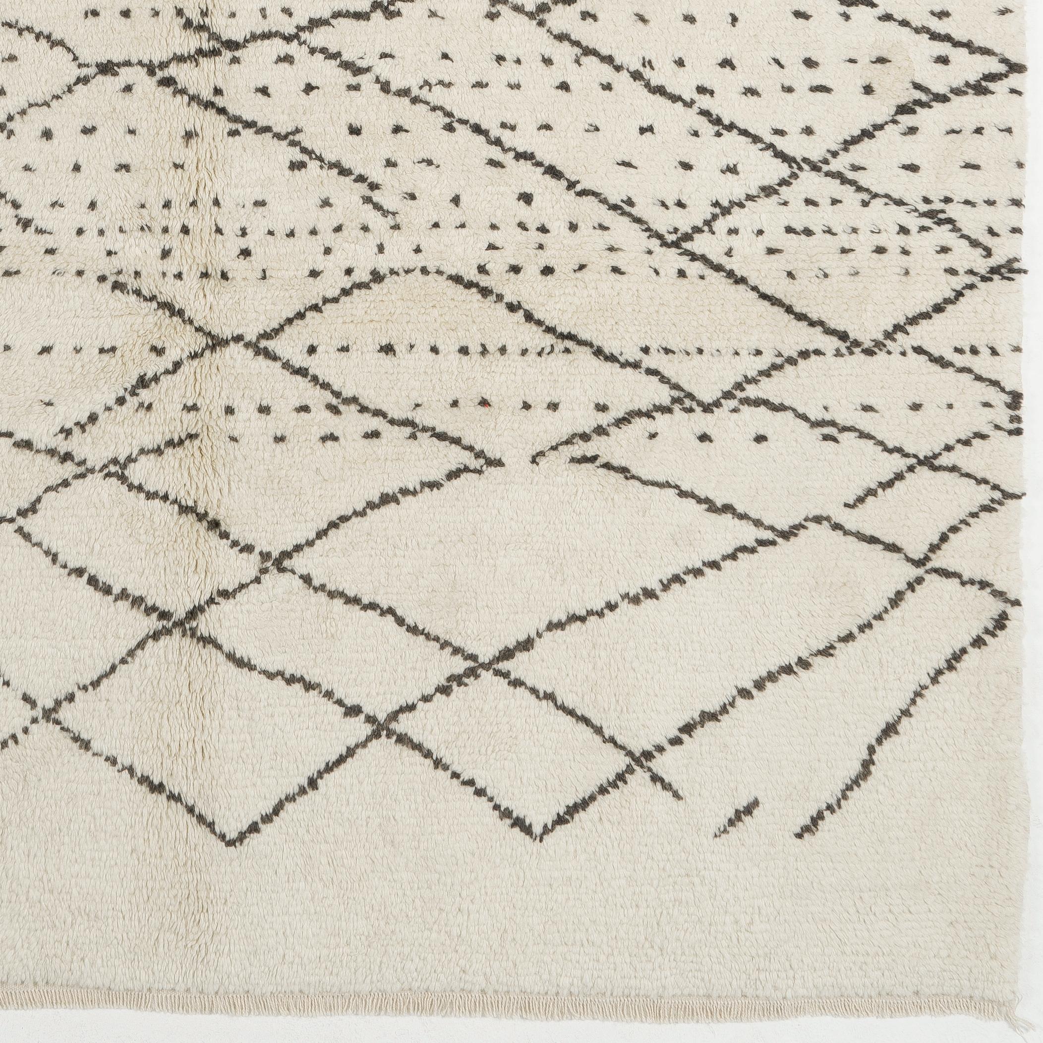 100% Natural Hand-Spun Wool of finest quality.

These hand-knotted rugs are produced from scratch in our atelier located in Central Anatolia, famous for being one of the world's oldest handmade rug making centers.

All our weavers are adult female