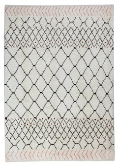 Tapis Tulu de style marocain, noué à la main, 8 x 10 pieds. 100 % laine. Options sur-mesure disponibles