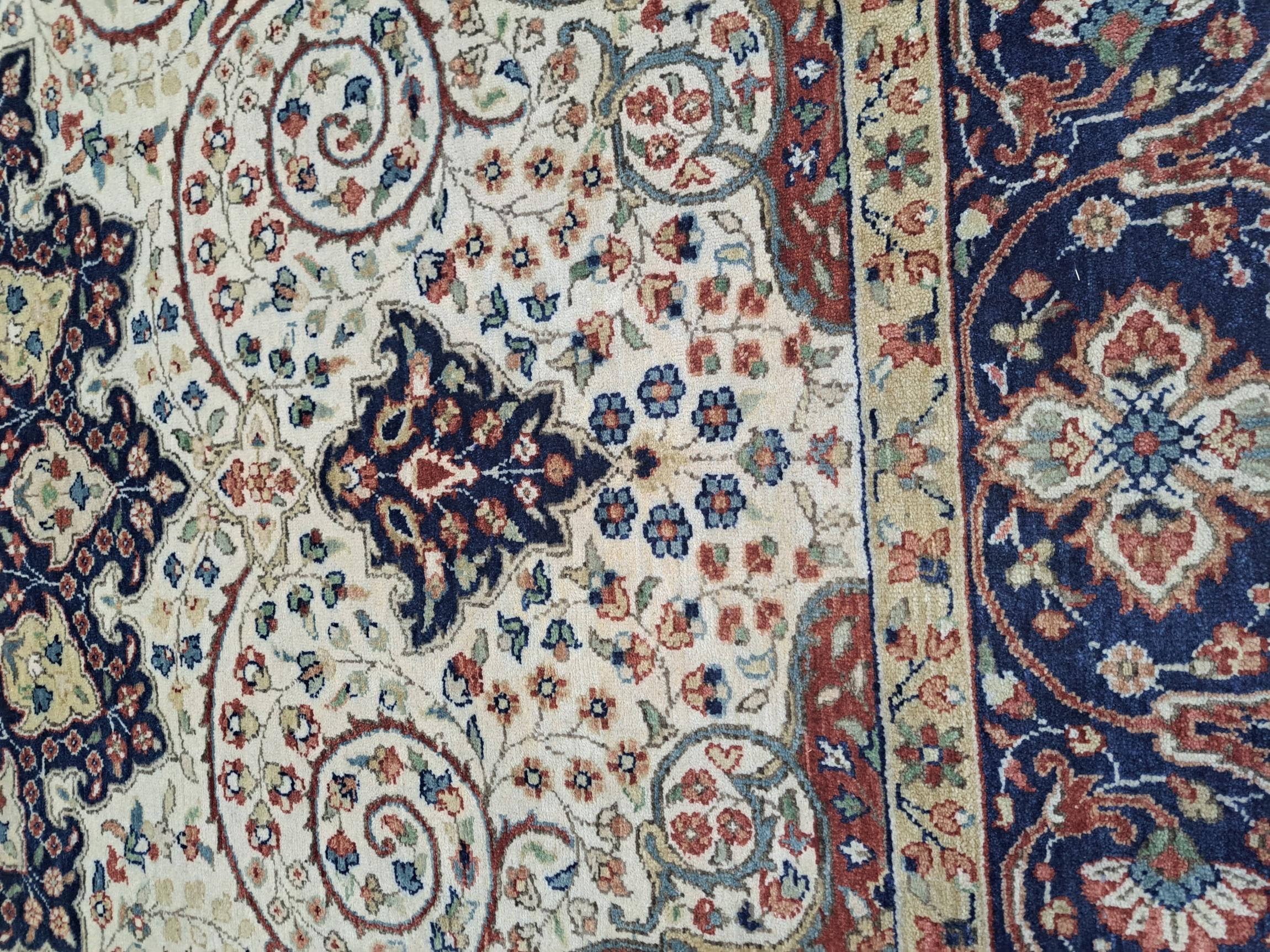 8x10 Ft Heriz Inspired Handmade Wool Rug. Teppich im antiken Stil. 100% Wolle (Heriz Serapi) im Angebot