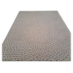 8x10 Ft High-Quality Handknotted Nepalese Rug. All Natural Wool. Handmade Carpet