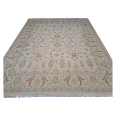 Tappeto Oushak 8x10 Ft New Annodato a mano. 100% Lana naturale. Opzioni personalizzate disponibili