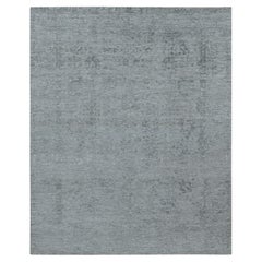 8
x10
 Grau, Tabriz Erased and Broken Design, Wolle und Seide Handgeknüpfter Teppich