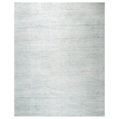 8x10 Greene & Greene Rugs Hand-Knotted Silk Subtle Woven Texture Solid Open Field Carpet Rug
