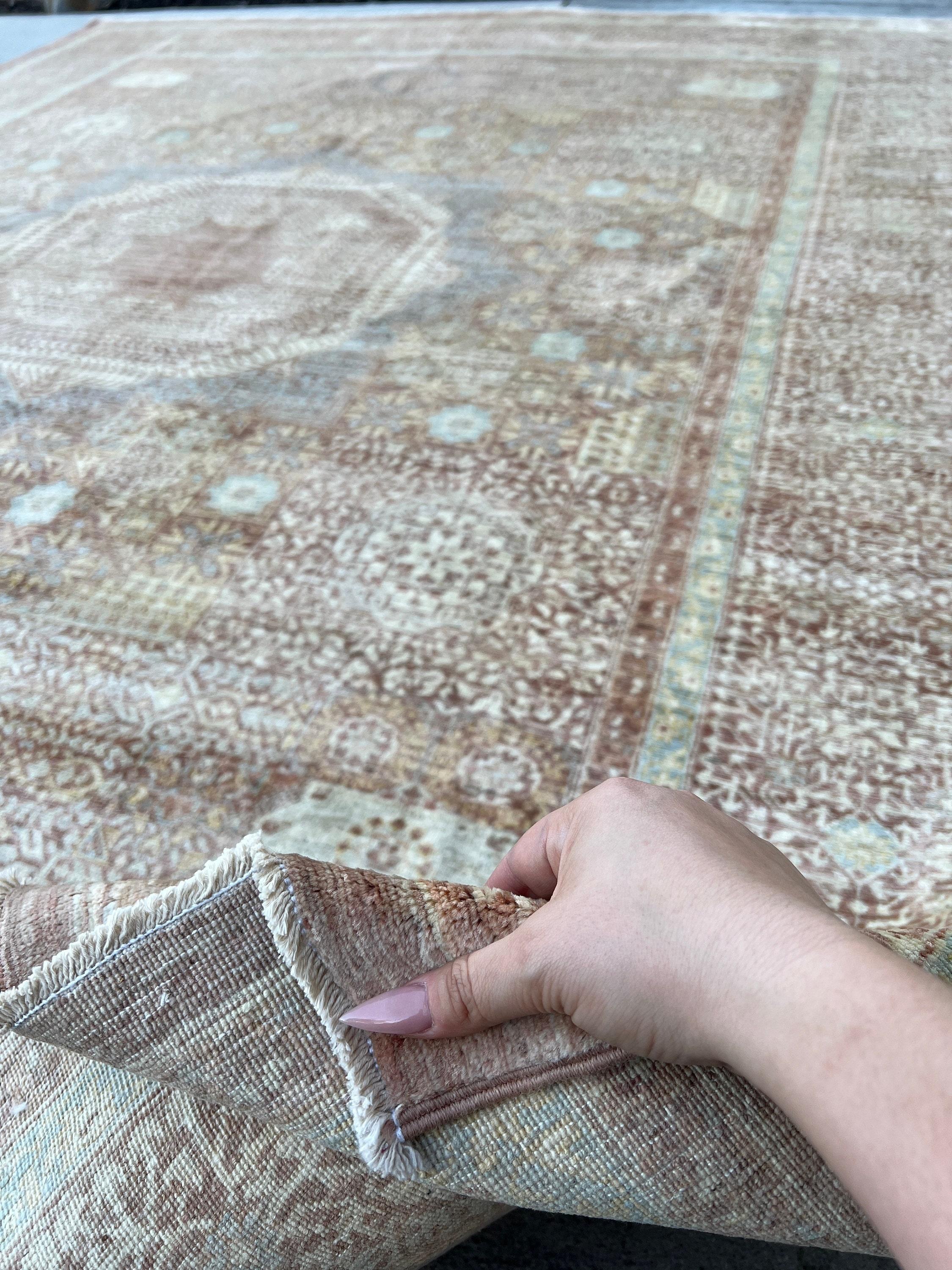 8x10 handgeknüpfter afghanischer Mamluk-Teppich Premium Handgesponnen Afghanischer Wolle Fair Trade (21. Jahrhundert und zeitgenössisch) im Angebot