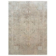 8x10 Hand Knotted Antique Bakhtiari Area Rug