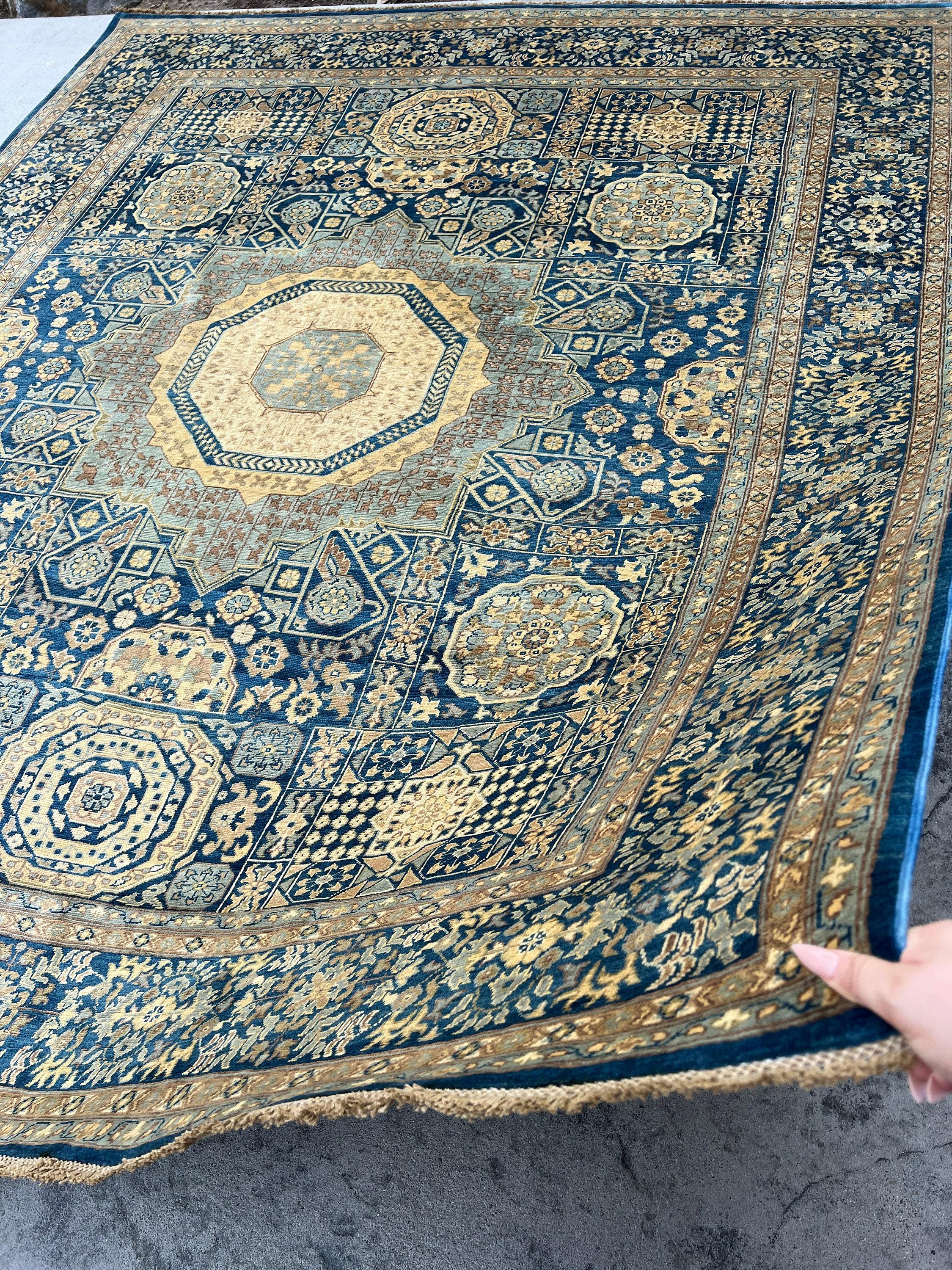 XXIe siècle et contemporain Tapis afghan Mamluk noué à la main 8x10 Tapis de commerce de laine afghan de qualité supérieure tissé à la main en vente