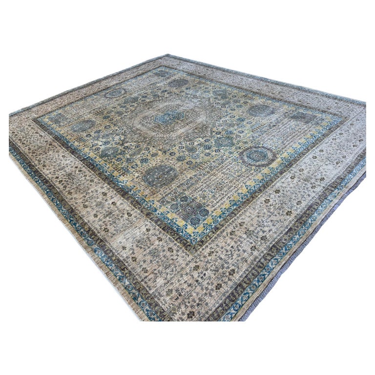 Fair Rug 8x10 Hand-Knotted Mamluk Afghan Rug Premium Hand-Spun Afghan Wool Fair ...