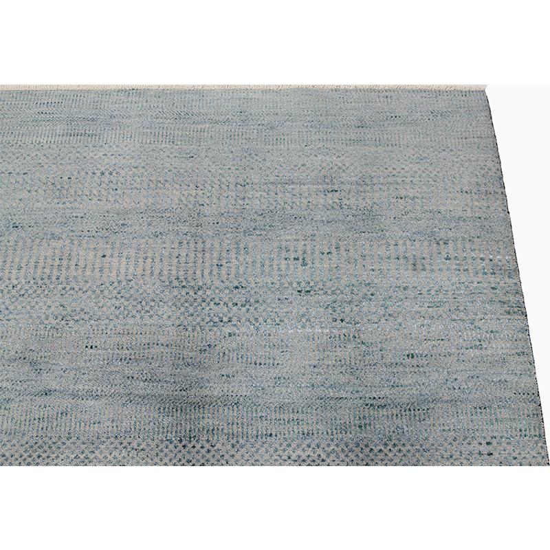Handwoven Transitional Indo Rug (Wolle) im Angebot