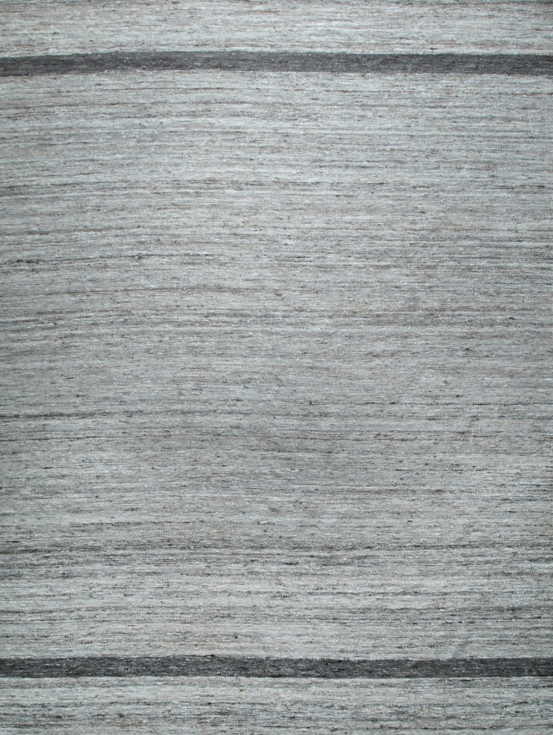 8x10 Lila Violet Light Gray Kilim Solid Open Field Flatweave Wool Carpet Rug