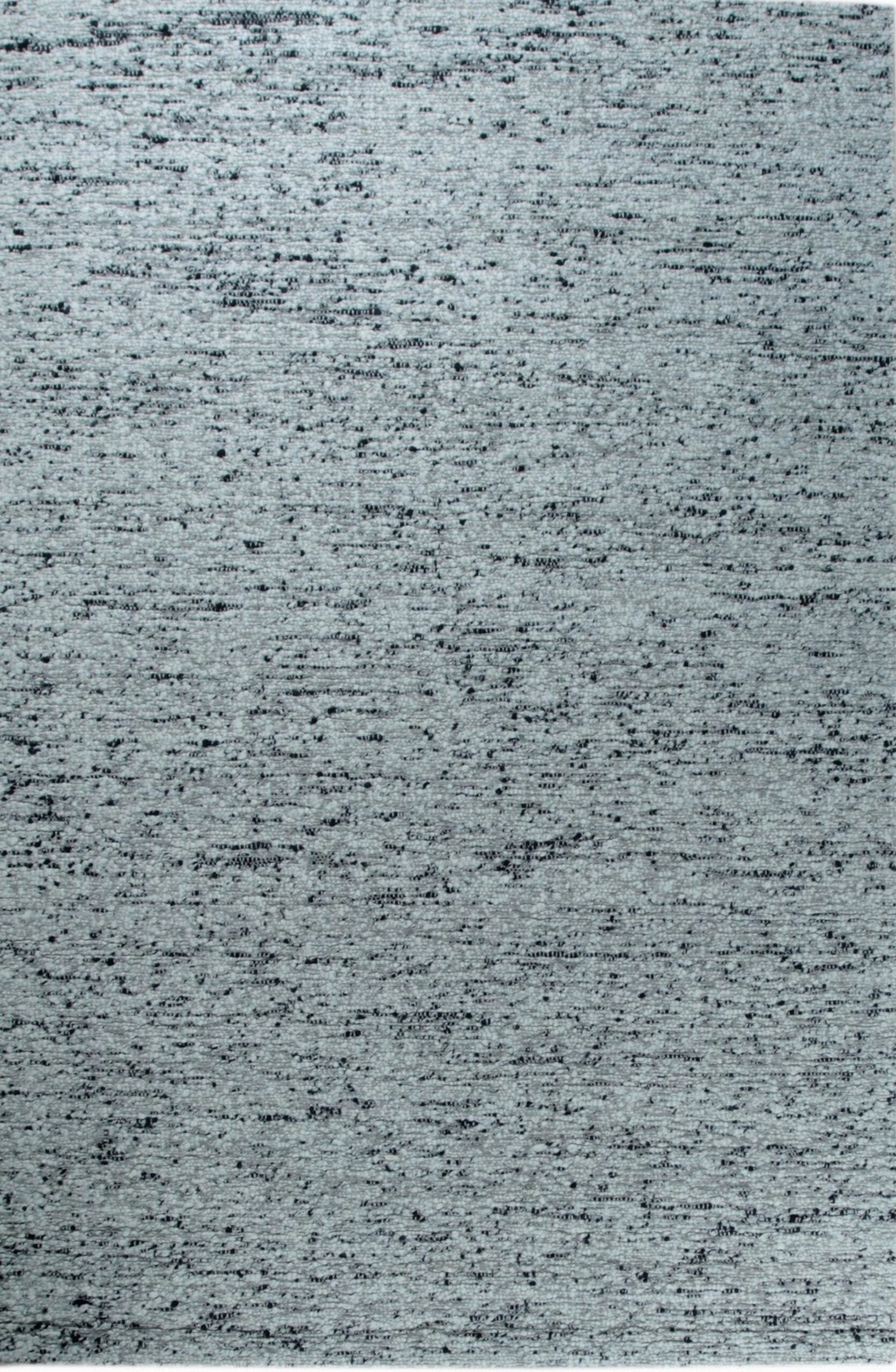 8x10 Opulent Alluring Dark Gray Solid Geometric Modern Handmade Wool Carpet Rug