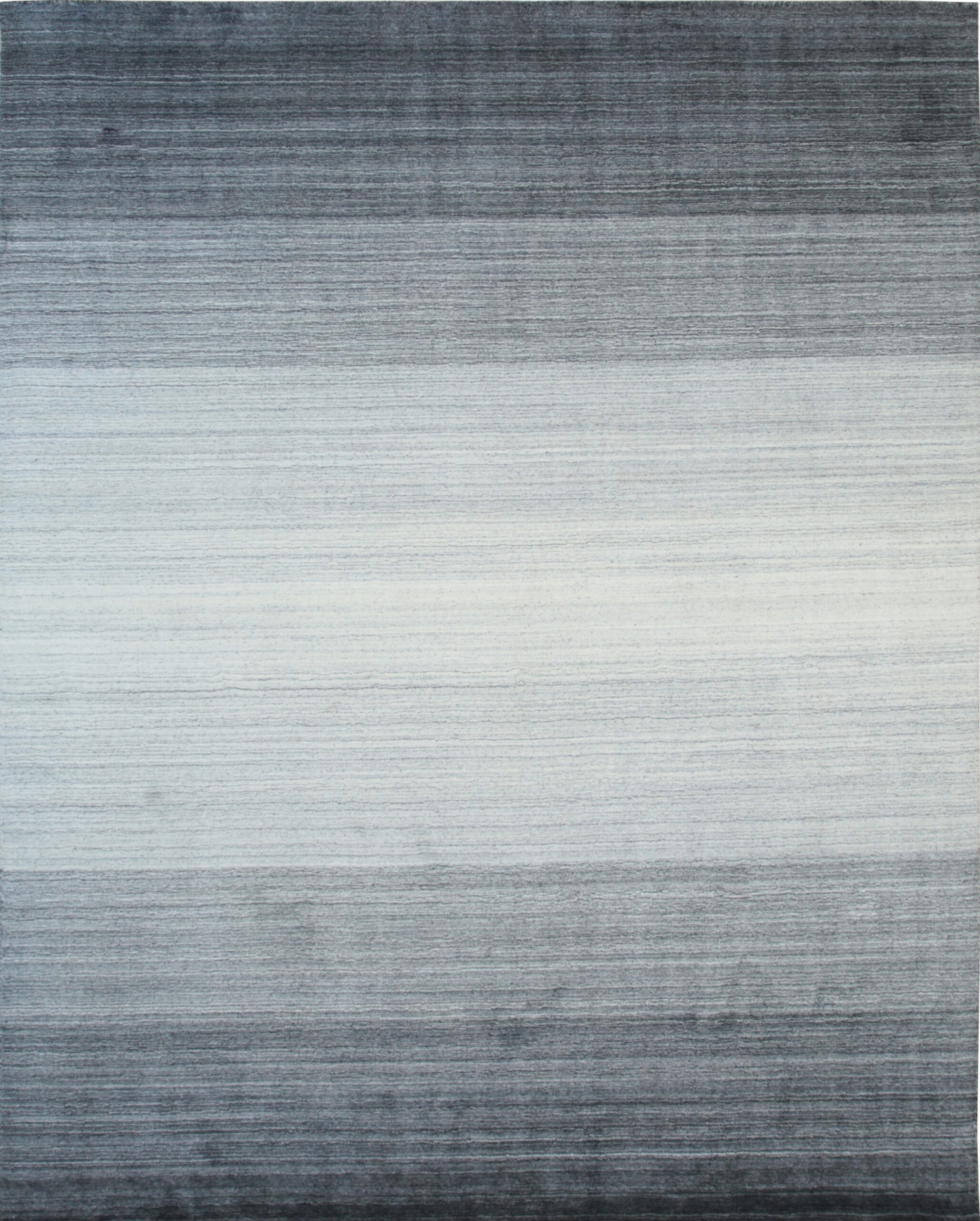 8x10 Penelope Nina Charcoal Geometric Modern Handmade Wool Room Size Carpet Rug