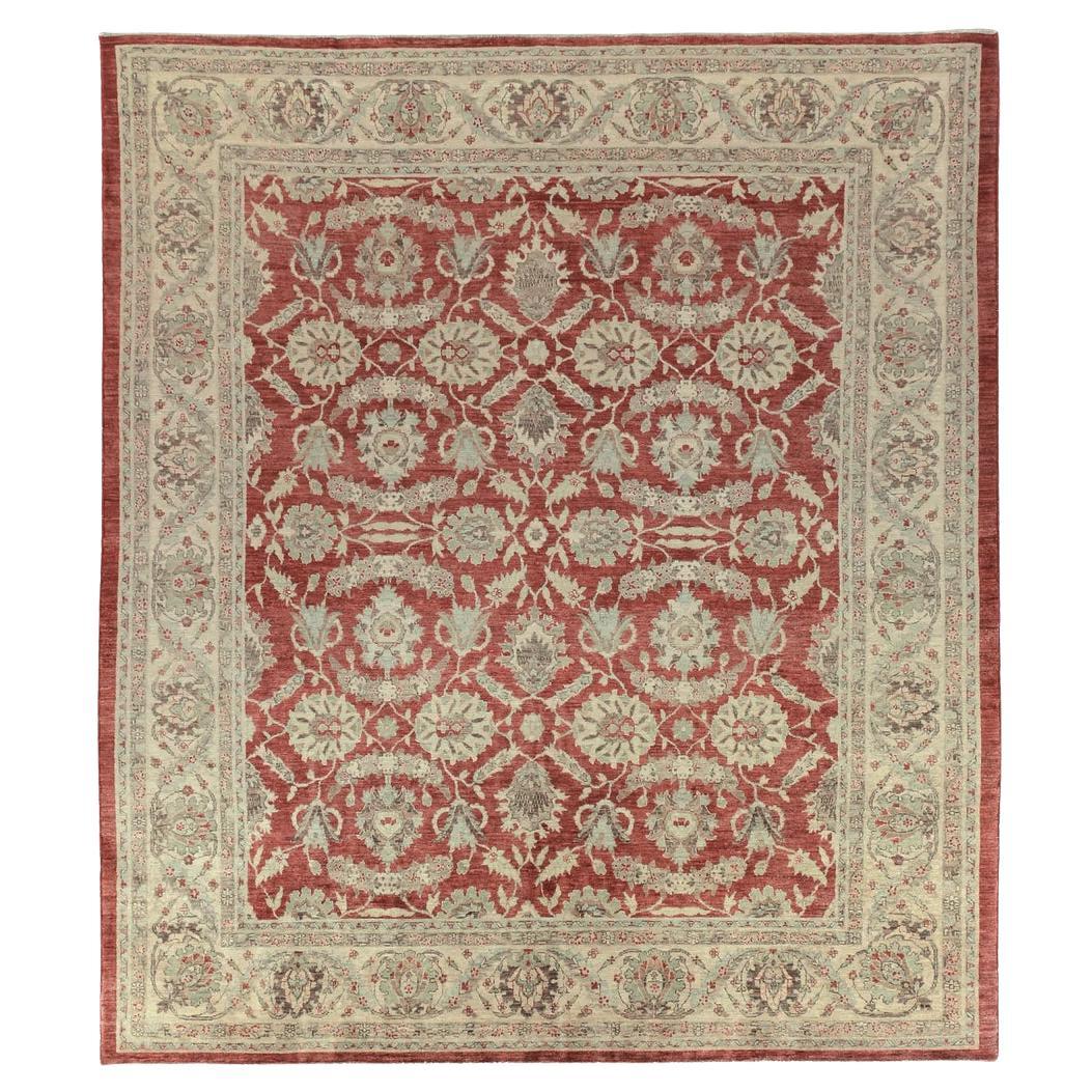 8'x10' Persian Design Reds Floral Rug
