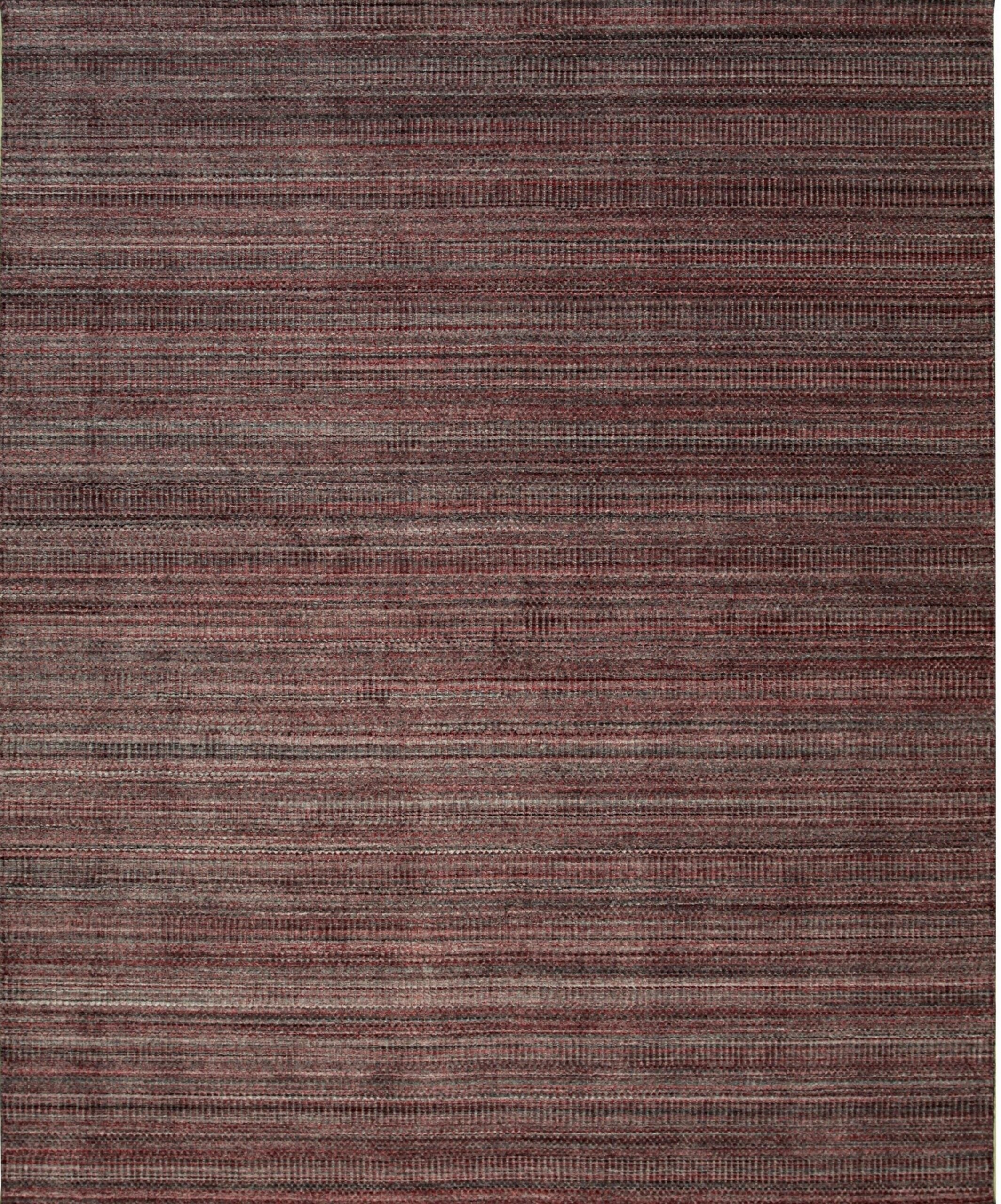 8x10 Radiant Elena Multicolor Solid Geometric Modern Handmade Wool Carpet Rug