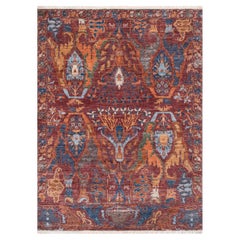 8x10 Red Bidjar Style Hand Knotted Wool High Quality Rug ( JC - 10699 )