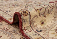8x10 Red Turkish Oushak Hand Knotted Wool Rug ( OAC - 54 )