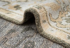 8x10 Sage Green Vintage Persian Traditional Floral Oriental Rug ( G - 15308 )