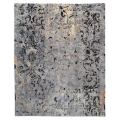 8'x10' Temptation Hand-Knotted Wool & Silk Transitional Area Rug