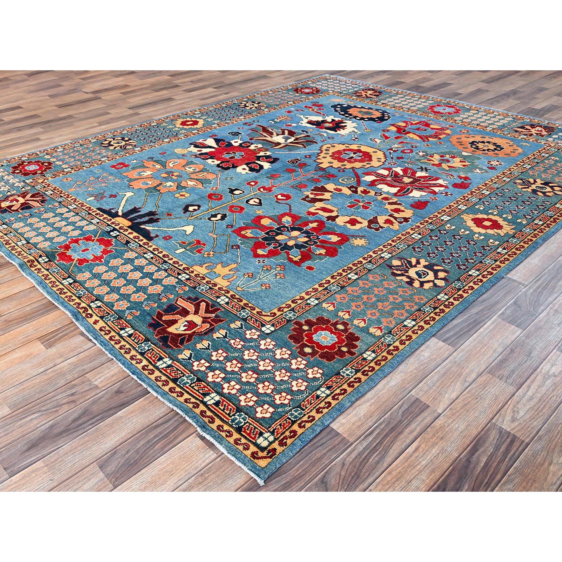 Noué à la main 8'x10'4