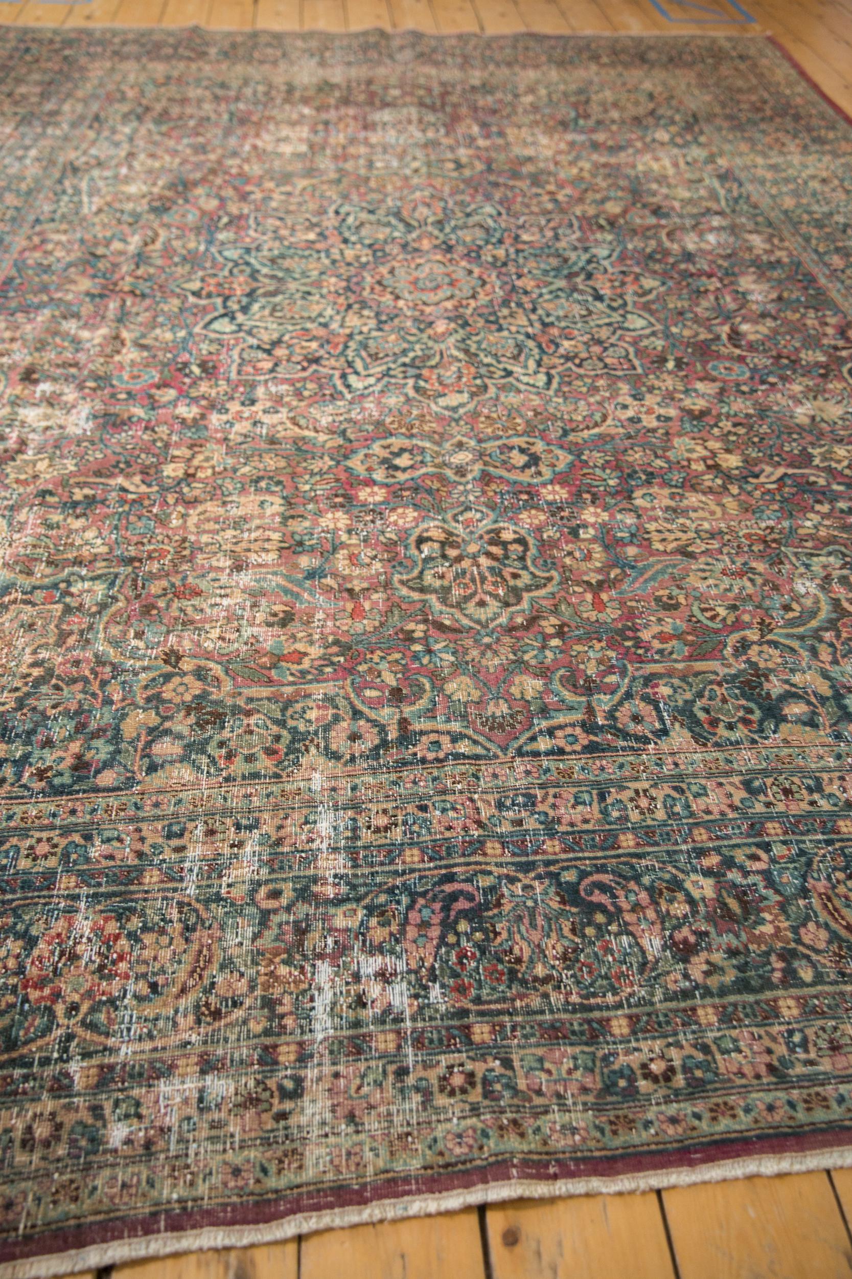 Vintage Distressed Meshed Carpet 2