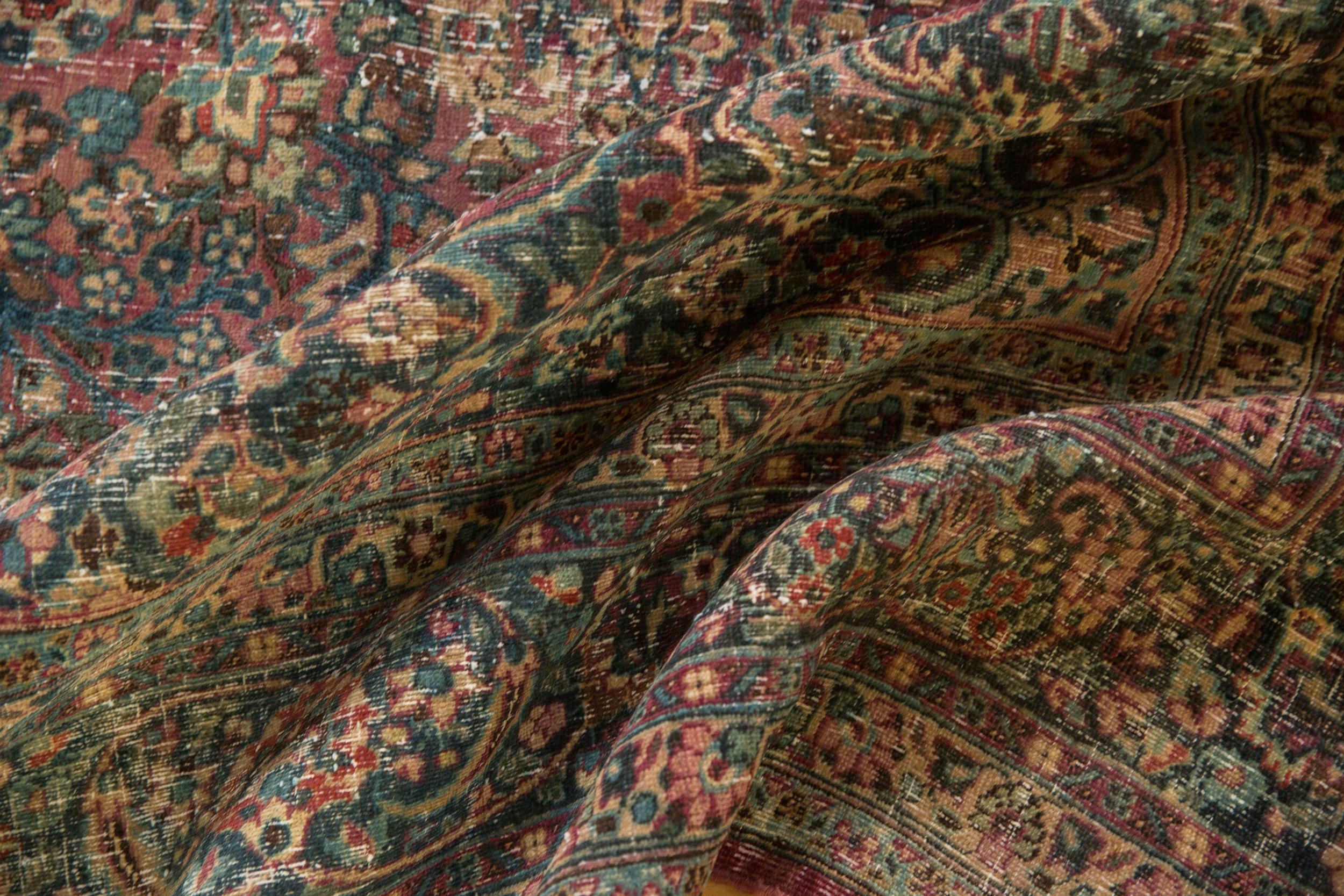 Other Vintage Distressed Meshed Carpet