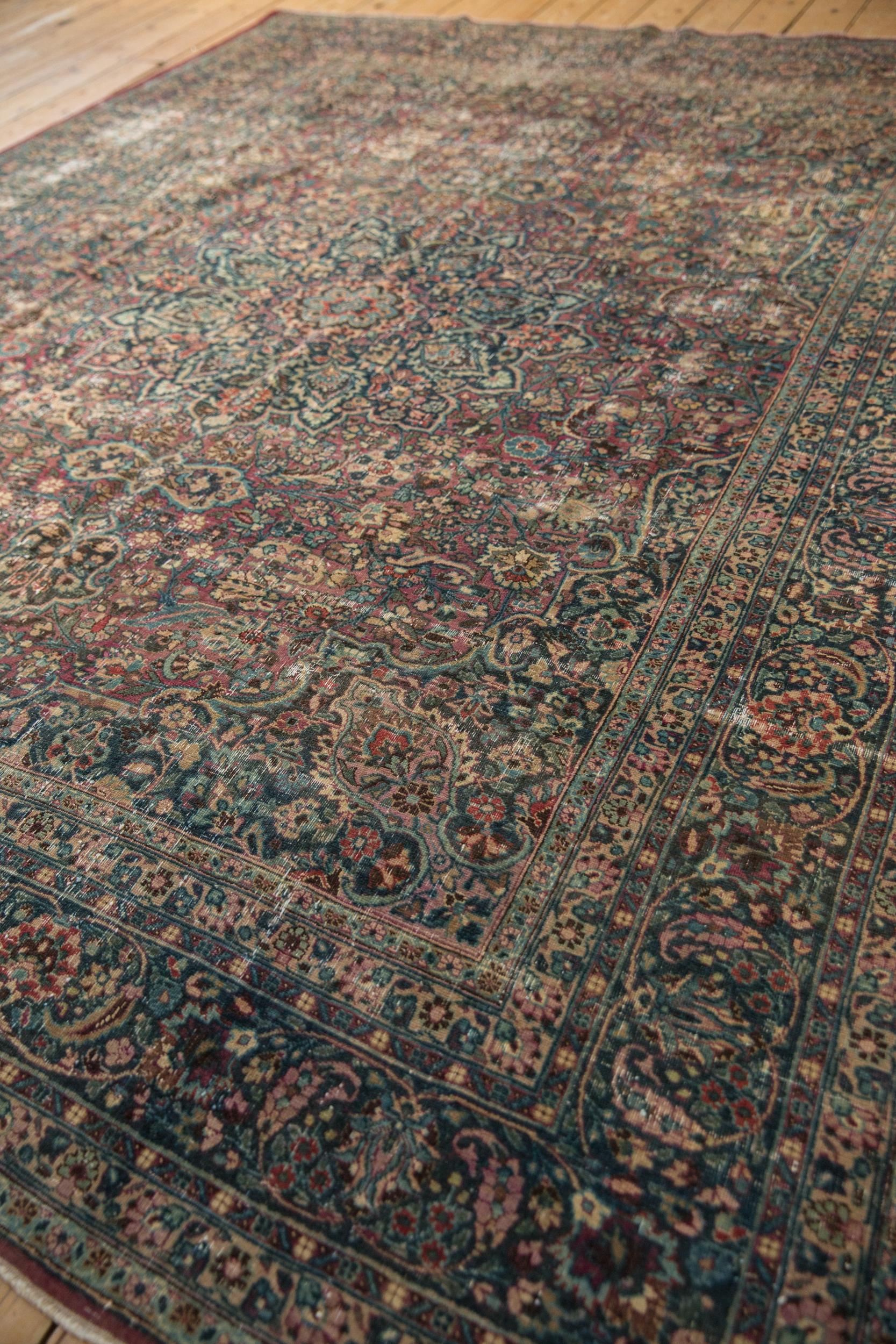 Vintage Distressed Meshed Carpet 1