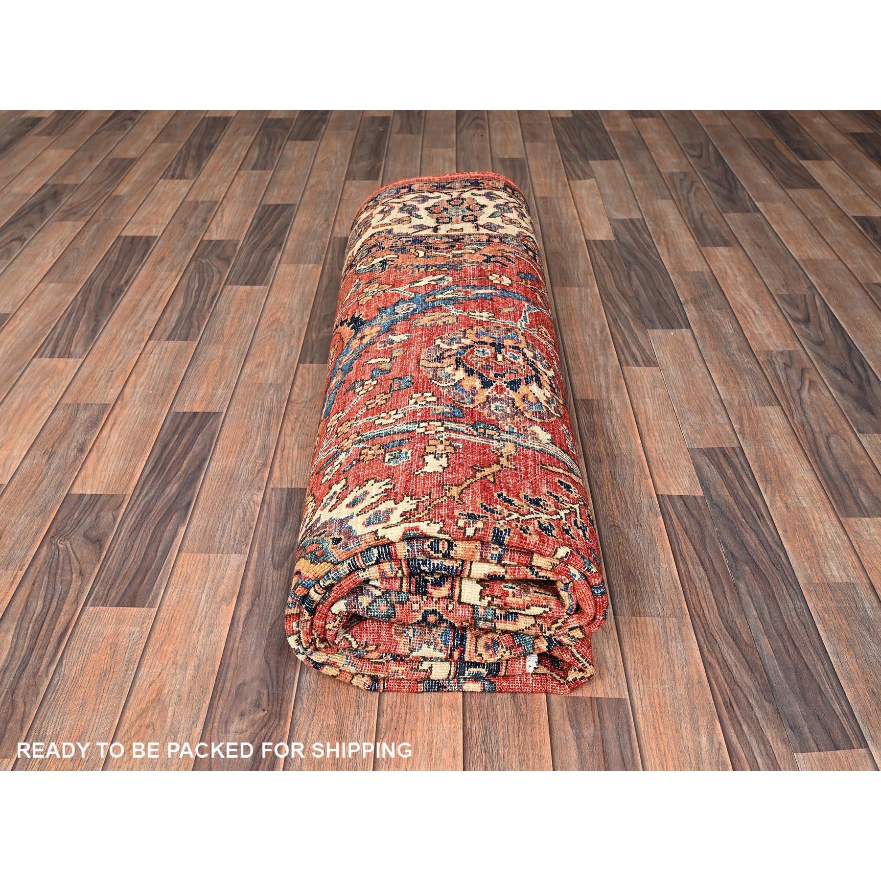 Tappeto orientale in lana annodata a mano 8'x10'6