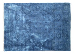Blue Overdye Oushak