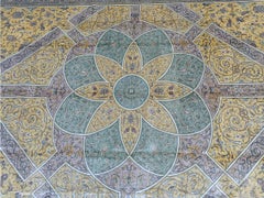 8x11 Exceptional Silk Ghom Rug Finest Architectural Tapestry 244cm x 340cm