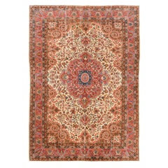 Tappeto orientale turco vintage unico 8x11 Ft, tappeto tradizionale fatto a mano