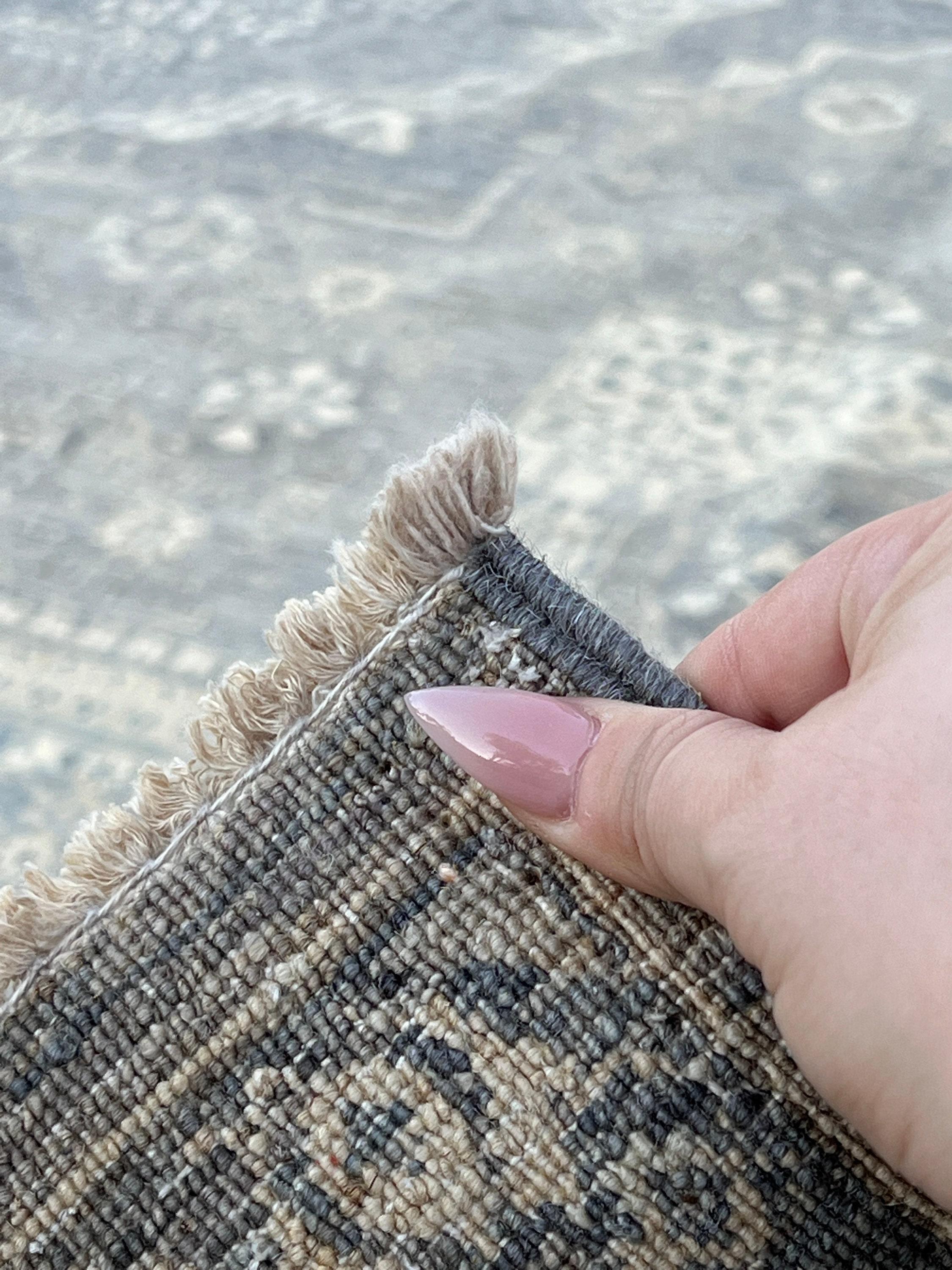 8x11 Hand-Knotted Afghan Rug Premium Hand-Spun Afghan Wool Fair Trade For Sale 5