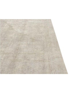 8x11 Hand Knotted Antique Turkish Oushak Area Rug