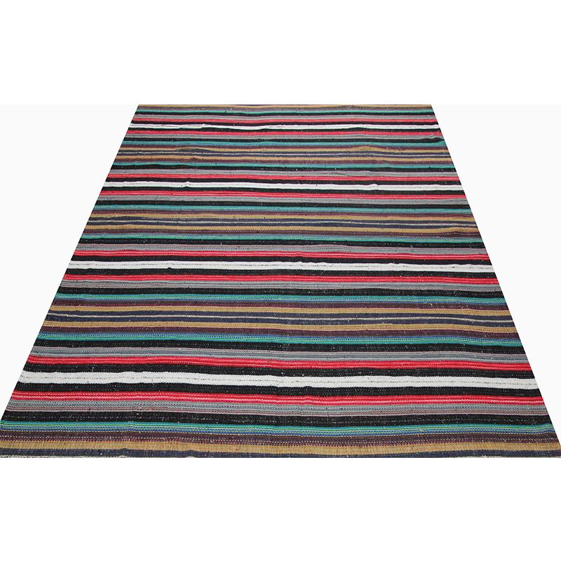 Navajo Style Flatweave Persian Kilim Rug  For Sale 6