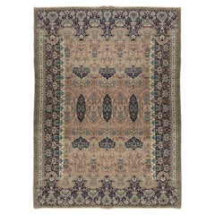 8x11.6 Ft One-of-a-Kind Anatolian Wool Rug, Traditional Vintage Handmade Carpet